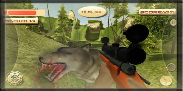 Wolf Sniper Hunt 3D截图2