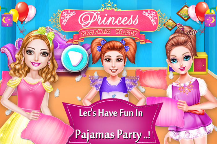 Princess Pajamas Party Girls截图1