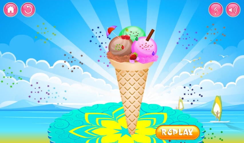 Frozen Dessert Ice Cream Maker截图3