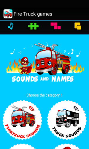 Fire Truck games for kids lite截图4