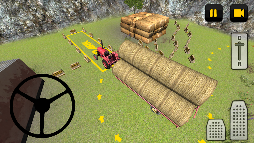 Classic Tractor 3D: Hay截图4