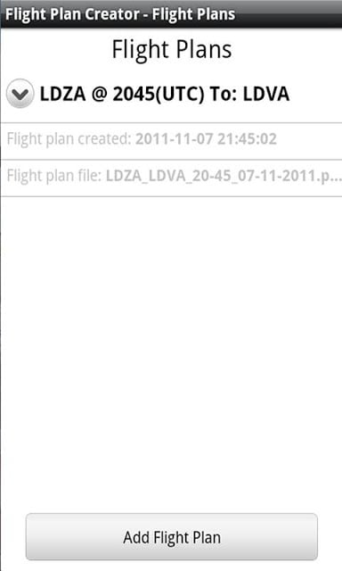 Flight Plan Creator截图2