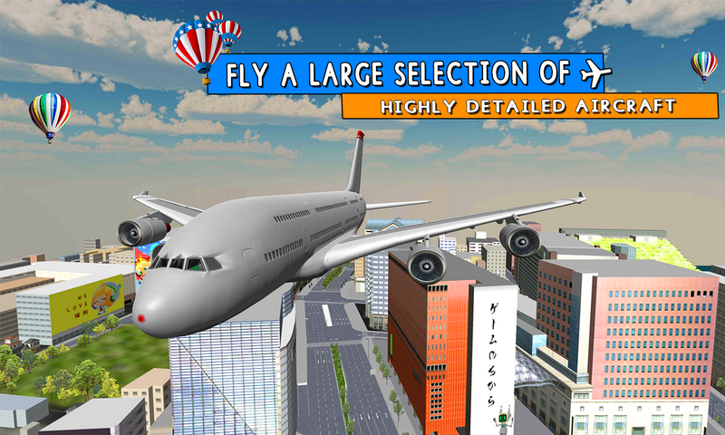 Plane Simulator 2016截图2