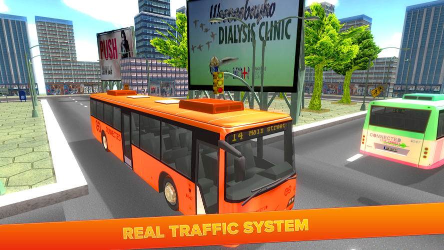 City Tourist Bus Driving 3D截图4