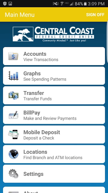 Central Coast FCU Mobile截图7