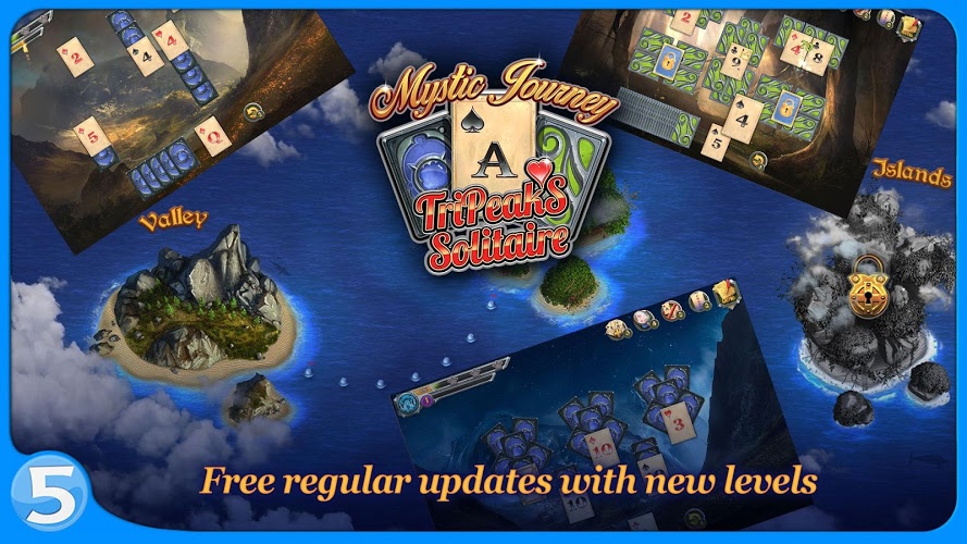 Tri Peaks Solitaire截图5
