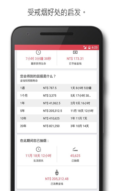 戒烟小助手截图2