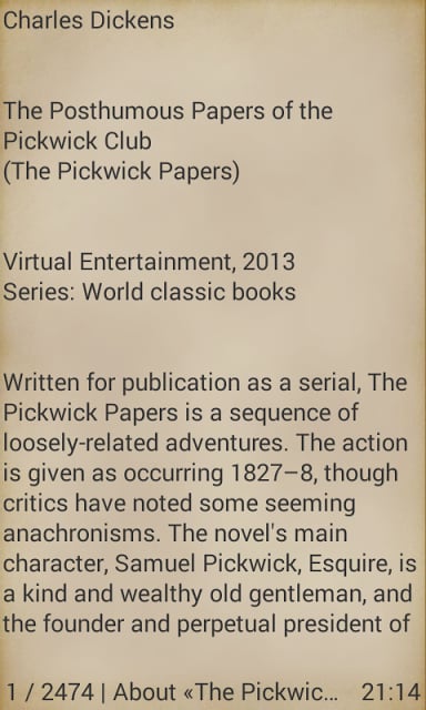 The Pickwick Papers Ch.Dickens截图3