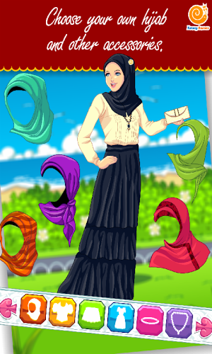 Princess Saffa Hijab Dress Up截图3