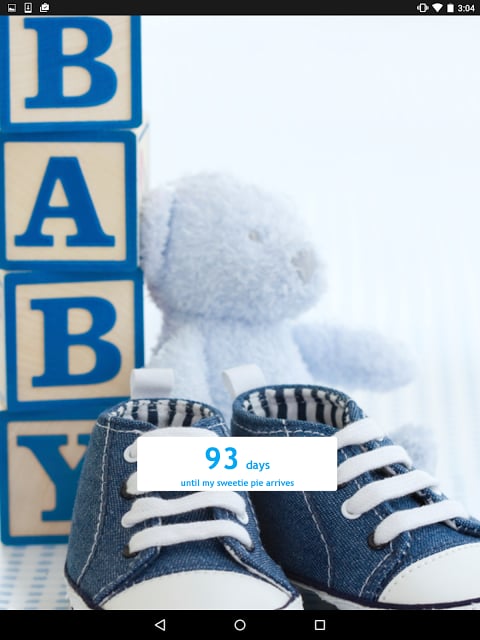 Baby Countdown Widget截图7