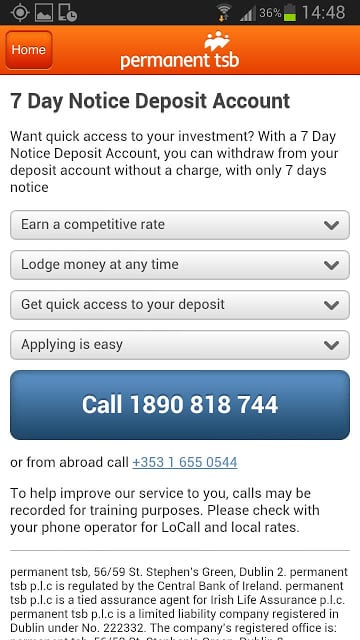 permanent tsb mobile banking截图4