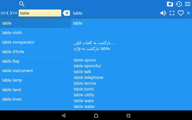 English Persian Glossary Free截图3