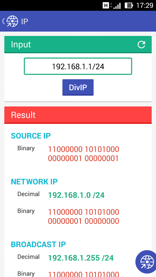 DivIP ★ VLSM, Subnet, IP, CIDR截图4