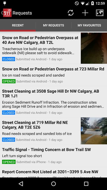 CITY OF CALGARY 311截图1