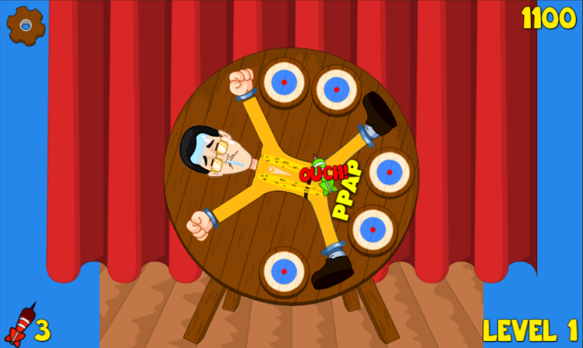 PPAP PikoTaro Dart Wheel Game截图4