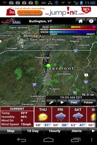 WCAX WEATHER截图10