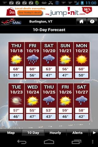 WCAX WEATHER截图11