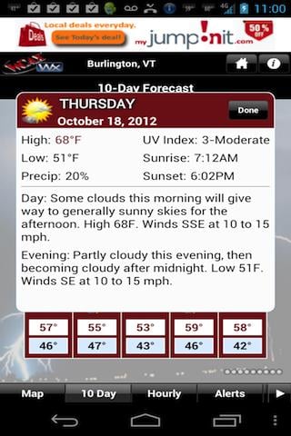 WCAX WEATHER截图1