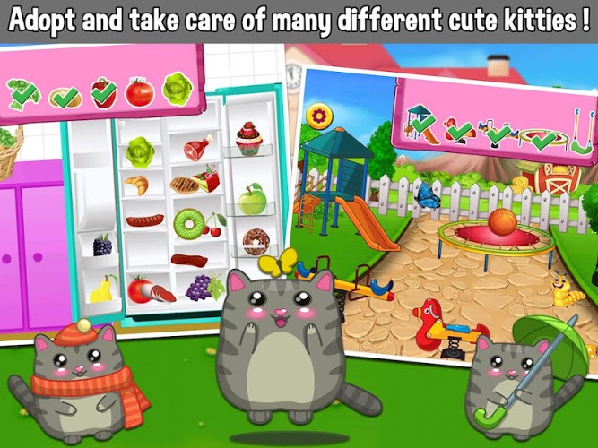 Kitty Daycare School Adventure截图2