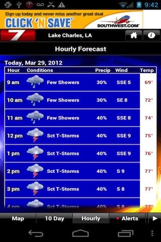 KPLC 7 StormVision Weather截图6