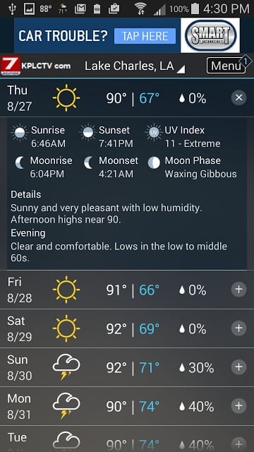 KPLC 7 StormVision Weather截图1