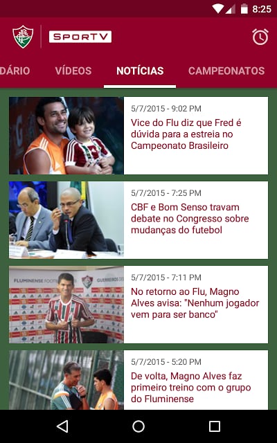 Fluminense SporTV截图4