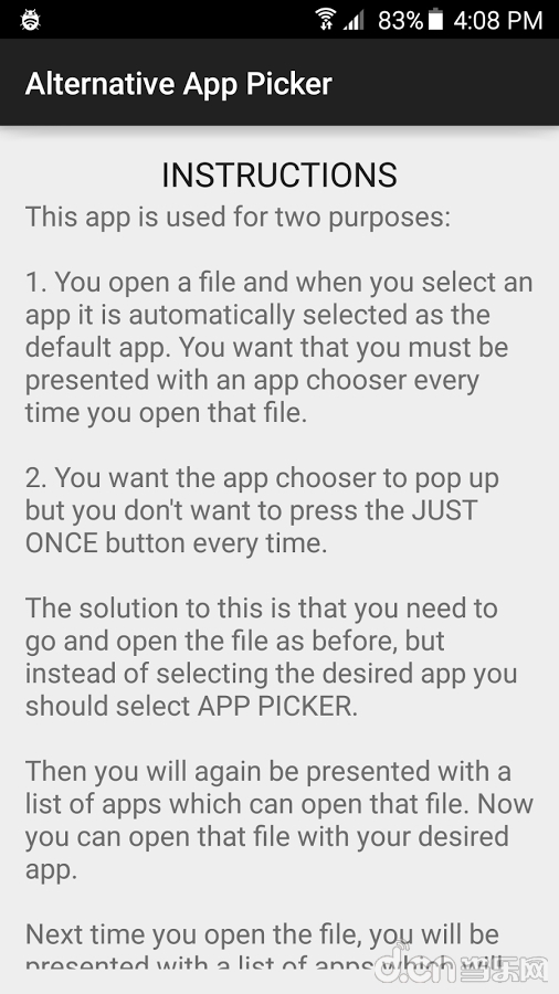 备选应用选择:Alternative App Picker截图1