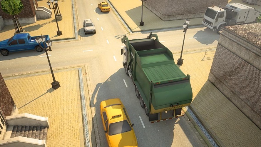 Garbage Truck Simulator Game截图2