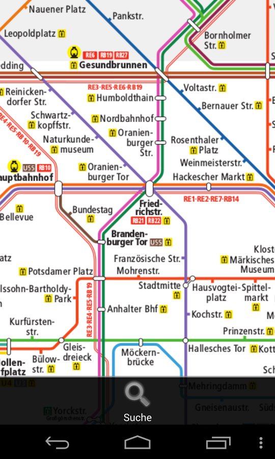 Berlin subway route network截图8