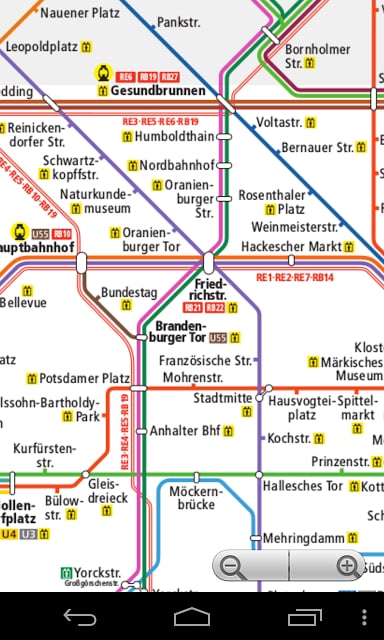 Berlin subway route network截图7