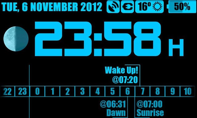 Night Alarm Clock截图4