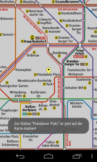 Berlin subway route network截图3