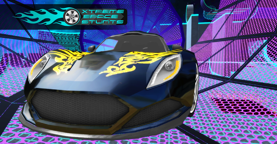 Extreme Space GT Racing Stunts截图1