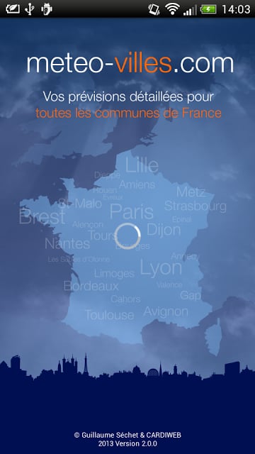 M&eacute;t&eacute;o Villes截图2