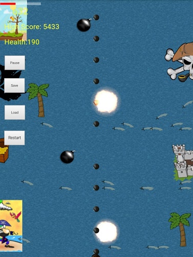 Pirate Ship Blaster Game截图4