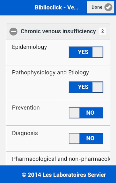 Biblioclick in Venous disease截图6