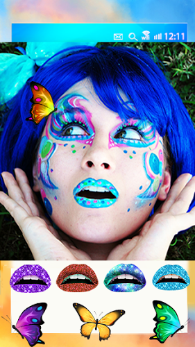 Sprinkles lips! Fantasy Makeup截图5