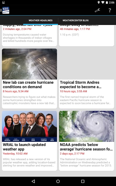 WRAL Weather截图1