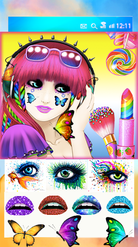 Sprinkles lips! Fantasy Makeup截图1