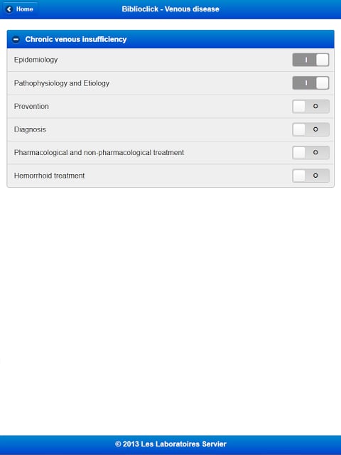 Biblioclick in Venous disease截图1