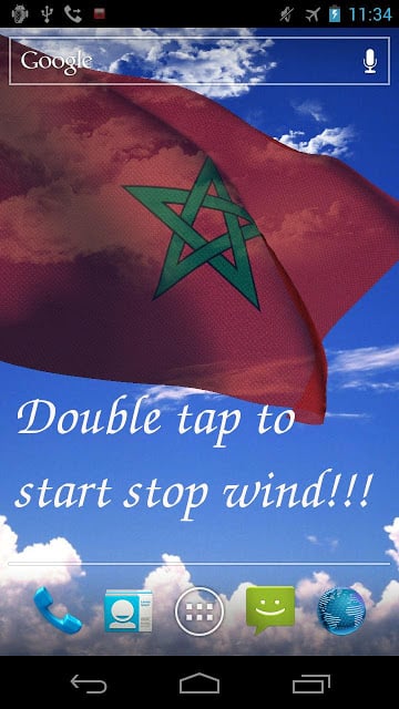 3D Morocco Flag截图8