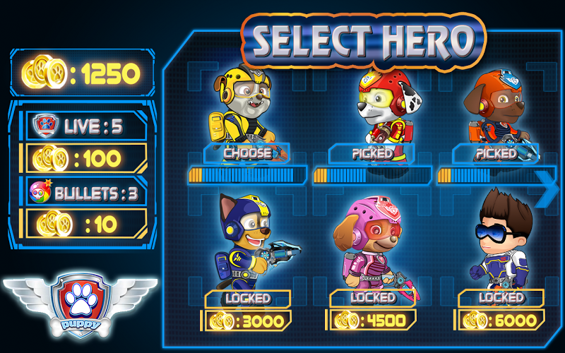 Paw Super Ryder Heroes截图3