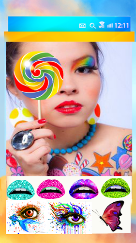 Sprinkles lips! Fantasy Makeup截图2