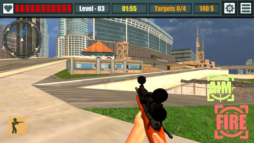 Sniper City Army Shooting截图1