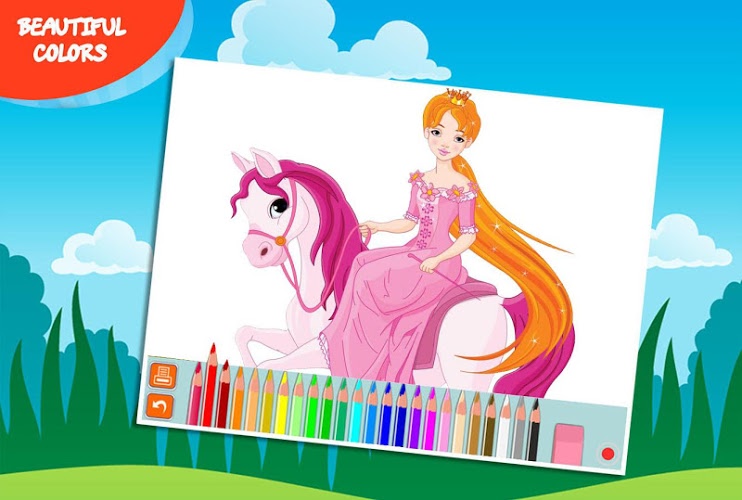 Princess Coloring book Girl截图5