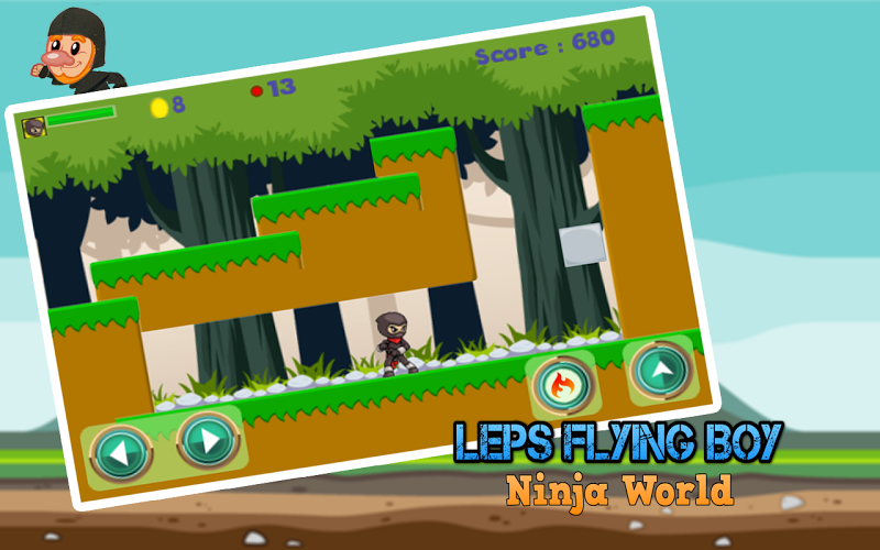 Leps Flying Boy - Ninja World截图2