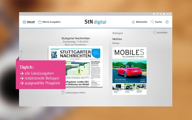 Stuttgarter Nachrichten ePaper截图9