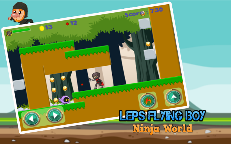 Leps Flying Boy - Ninja World截图3