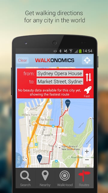 Walkonomics Navigation &amp; Maps截图1