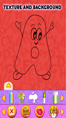 Alphabets Kids Coloring Book截图4